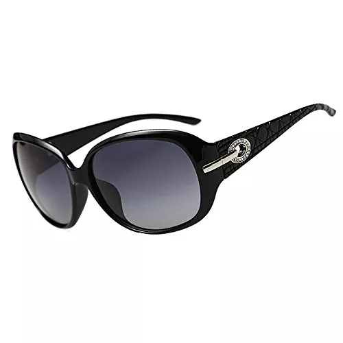 DUCO Sonnenbrillen & Zubehör DUCO Vintage Sonnenbrille für Damen Frauen Retro Sonnenbrillen mit UV400 Schutz Klassisch Rahmen Designer-Stil 6214