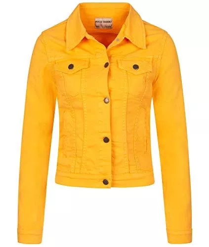 Rock Creek Jacken Rock Creek Damen Jeans Jacke Übergangs Jacke D-401