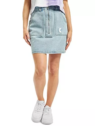 Karl Kani Röcke Karl Kani Damen Rock hellblau XS (34)