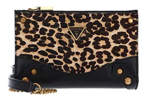 GUESS Taschen & Rucksäcke GUESS Amantea Top Zip Crossbody Leopard