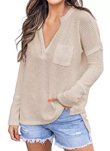 Merloria Pullover & Strickmode Merloria Pullover Damen Elegant Strickpullover Ballonärmel Rollkragenpullover Herbst Winter Warm Pulli Lässig Sweater Oberteile Tops