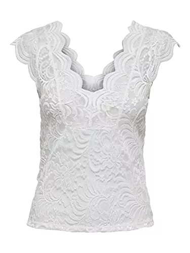 ONLY Tops ONLY Female Oberteil Spitzen