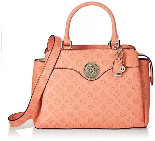 GUESS Taschen & Rucksäcke Guess Dayane Triple Compartment Satchel Dayane Umhängetasche mit 3 Fächern