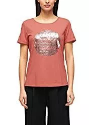 s.Oliver T-Shirts s.Oliver BLACK LABEL Damen Modal-Shirt mit Frontprint
