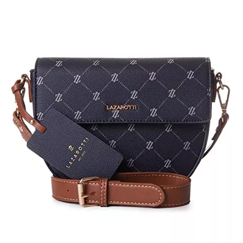 Lazarotti Taschen & Rucksäcke Lazarotti Palermo Umhängetasche Damen - Handtasche in halbrunder Form - Stylische Tasche