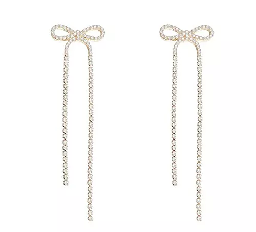 Hm Vicyy Schmuck Hm Vicyy Elegante Lange Quaste Ohrringe,Fransen Ohrhänger für Frauen Mädchen,Ohrstecker Ohrringe Schmuck Geschenke,Damen Ohrringe