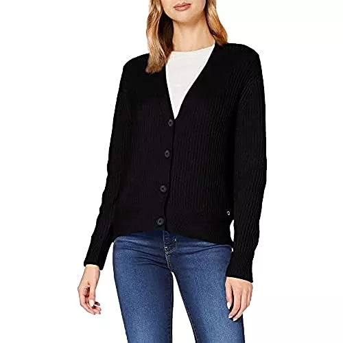 s.Oliver Strickjacken s.Oliver Damen Cardigan aus Rippstrick