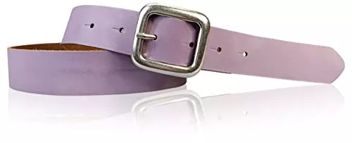 FRONHOFER Gürtel FRONHOFER basic Jeansgürtel 3 cm mit quadratischer silberner Schnalle, echt Ledergürtel, 18731