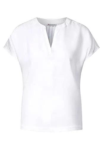 Street One Kurzarmblusen Street One Damen Blusenshirt in Unifarbe