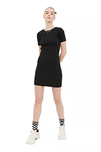TRENDYOL Freizeit TRENDYOL Frau Jung Mini Bodycon Slim Fit Gestrickt Kleid