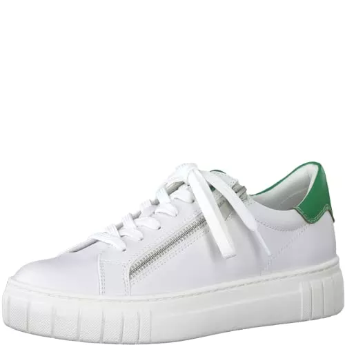MARCO TOZZI Sneaker & Sportschuhe MARCO TOZZI Damen Sneaker, flacher Absatz, Wechselfußbett, weiches FEEL ME Fußbett, ideal für Business und Freizeit