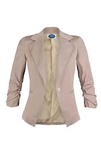 4tuality Blazer 4tuality Damenblazer tailliert mit 3/4 Arm Gr. S - XXL
