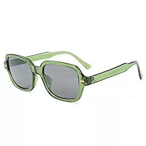 OSAGAMA Sonnenbrillen & Zubehör OSAGAMA Vintage Retro Sonnenbrille für Damen Herren Fashion Square Groß Sonnenbrille Fashion