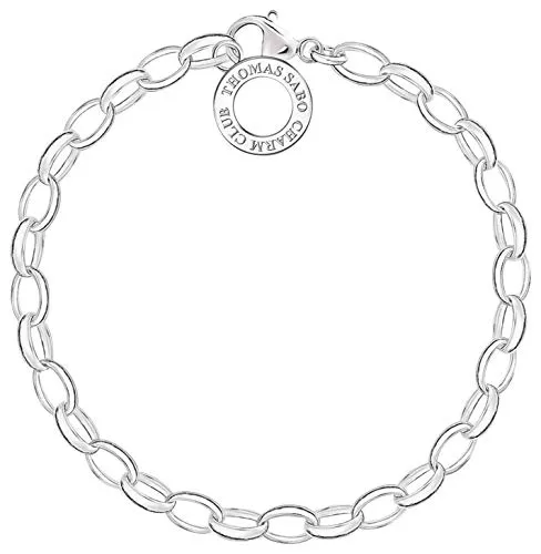 THOMAS SABO Schmuck Thomas Sabo Damen Charm-Armband Classic Charm Club 925 Sterling Silber X0031-001-12