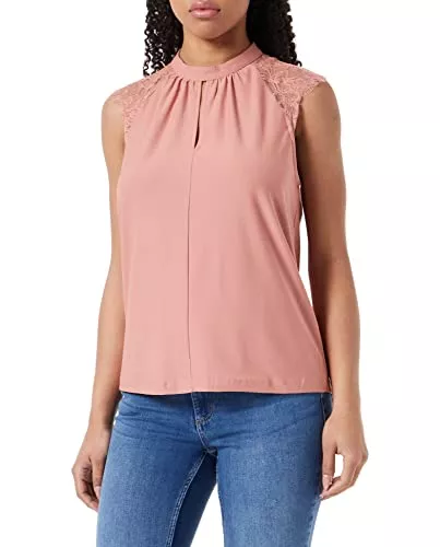 VERO MODA Ärmellose Blusen VERO MODA Damen Vmmilla Sl Lace Tee Ga Noos T-Shirt