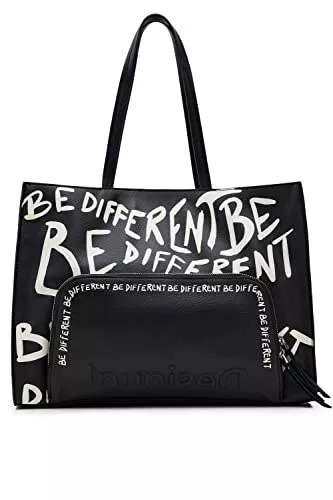 Desigual Taschen & Rucksäcke Desigual Women's Black Bag_BE Different_Hanover 2000, One Size