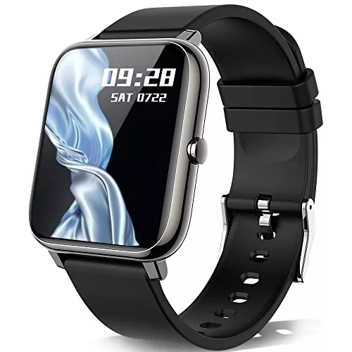 KALINCO Uhren KALINCO Smartwatch, 1.4 Zoll Touch-Farbdisplay mit personalisiertem Bildschirm,Armbanduhr mit Blutdruckmessung,Herzfrequenz,Schlafmonitor, Sportuhr IP67 Wasserdicht Schrittzähler für Damen Herren