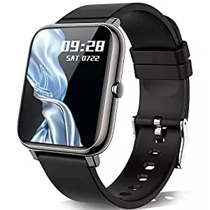 KALINCO Uhren KALINCO Smartwatch, 1.4 Zoll Touch-Farbdisplay mit personalisiertem Bildschirm,Armbanduhr mit Blutdruckmessung,Herzfrequenz,Schlafmonitor, Sportuhr IP67 Wasserdicht Schrittzähler für Damen Herren