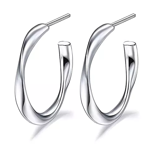 WYRKYP Schmuck WYRKYP Ohrringe 925 Silber Ohrringe Ohrringe Weibliches Temperament Mode Ins Wave Silber