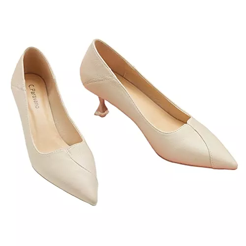 C.Paravano High Heels C.Paravano Pumps Damen I Rote Pumps I Damen Pumps Leder I Heels Pumps I Damen Schuhe Elegant Pumps I Pointed Toe Party Schuhe I Pumps Schlangenmuster Damen