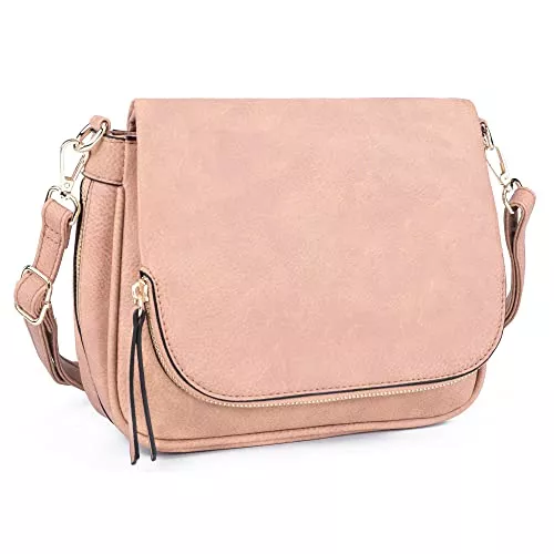 GLITZALL Taschen & Rucksäcke GLITZALL Kleine Crossbody-Tasche für Damen, PU-Leder, über die Schulter, Geldbörsen und Klappe, Cross-Body-Handtaschen mit mehreren Taschen