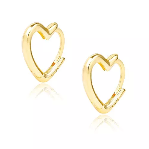 ALEXCRAFT Schmuck ALEXCRAFT Ohrringe Creolen Silber 925 für Damen Ohrringe Klein Huggie Hypoallergen Ohrringe