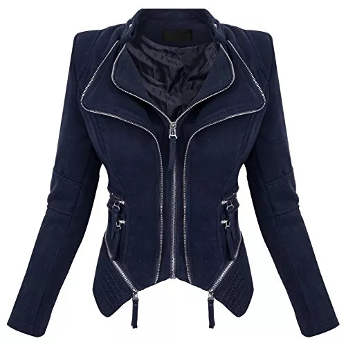 Rock Creek Selection Jacken Rock Creek Selection Damen Biker Jacke Sommer Übergangs Jacket S-XL D-370