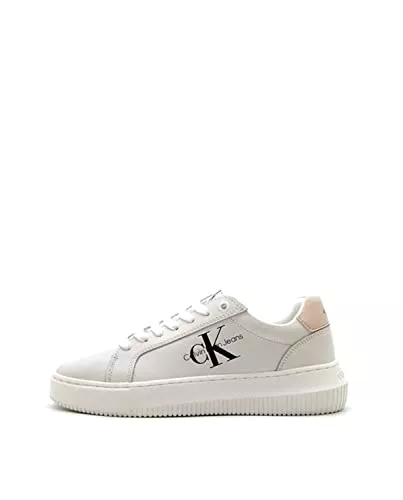 Calvin Klein Sneaker & Sportschuhe Calvin Klein Jeans Damen Sneaker White - Peach