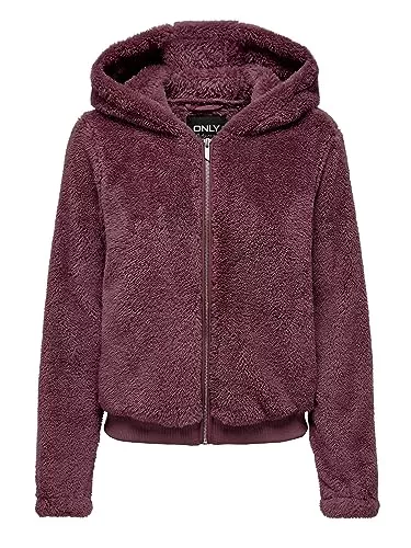ONLY Jacken ONLY Damen Teddy Jacke ONLNewAnna kurze Kunstfelljacke