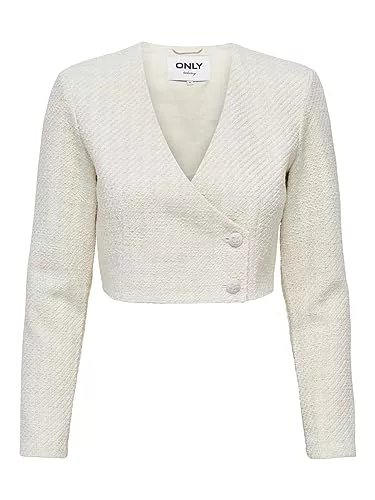 ONLY Blazer ONLY Female Blazer Kurzer Bouclé
