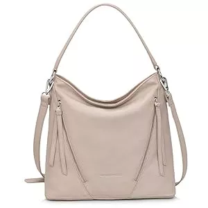 Marc Peter Taschen & Rucksäcke Marc Peter Santorini Handtasche Damen I Damenhandtasche aus Nappaleder I Vintage Umhängetasche I Schultertasche