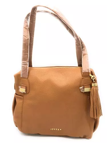 Unbekannt Taschen & Rucksäcke Jette Tasche Damen Shopper Mademoiselle caramel Schultertasche Umh?ngetasche