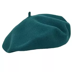 MELEGARI Hüte & Mützen MELEGARI Baskenmütze für Damen | 100% Wolle | Roma Beret | Made in Italy