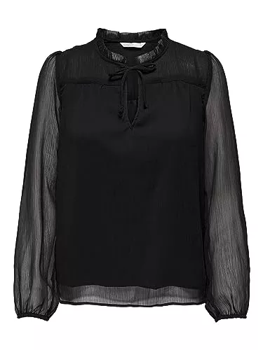 ONLY Langarmblusen ONLY Female Bluse Gemustertes