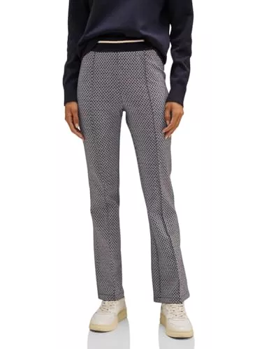 Street One Hosen Street One Damen Hose Bootcut Jacquard