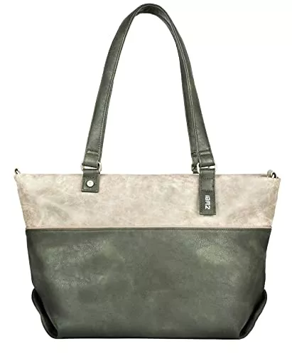 Zwei Taschen & Rucksäcke zwei Jana J15 Shopper 41 cm Olive