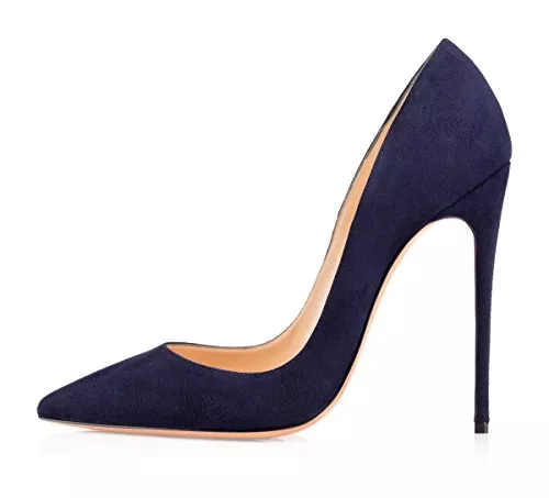 EDEFS High Heels EDEFS Damen Klassische Pumps Bequeme High Heels Elegante Schuhe Spitze Damen Pumps