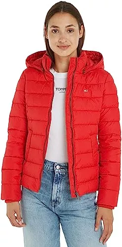 Tommy Jeans Jacken Tommy Jeans Damen Tjw Basic Hooded Jacket Gepolsterte Jacken