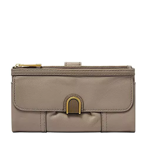 Fossil Taschen & Rucksäcke Fossil Damenuhr Clutch geldbörse Cora Leder, 19,7 cm L x 2,6 cm B x 10,8 cm H