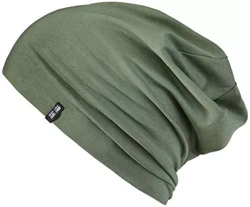 Enter the Complex Hüte & Mützen Enter the Complex® Leichte Beanie Mütze, Herren und Damen, Übergangsmütze, Herbst Winter und Frühling Sommer, Dünne Kopfbedeckung, 95% Baumwolle (Jersey), 5% Elasthan