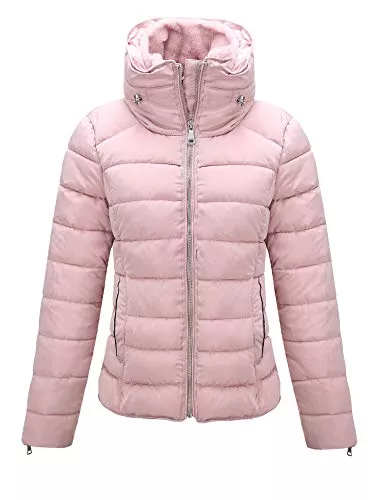 BELLIVERA Jacken BELLIVERA Damen Übergangsjacke Leichte Steppjacke Kurz Winter Warme Puffer Mantel Baumwollfüllung Wasserdicht