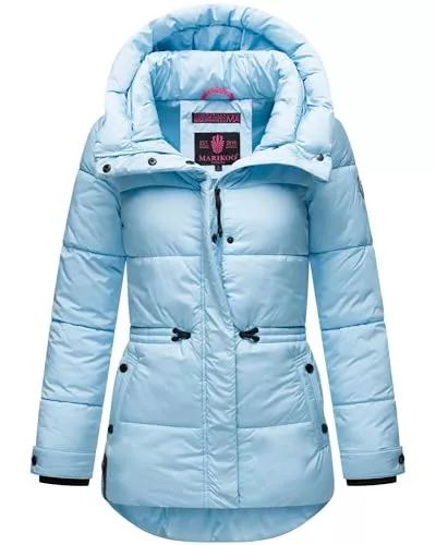 MARIKOO Jacken MARIKOO Damen Winterjacke Steppjacke warm mit Kapuze Akumaa XS-XXL