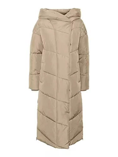 Noisy may Mäntel Noisy may Damen Nmtally L/S X-Long Zip Jacket Noos Daunenmantel