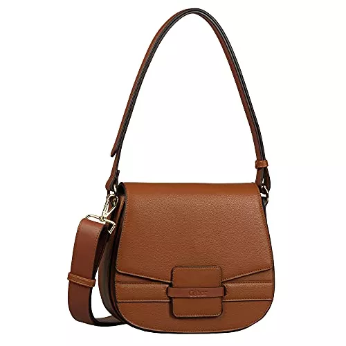 Gabor Taschen & Rucksäcke Gabor bags ADORA Damen Umhängetasche M, cognac, 23x8,5x20