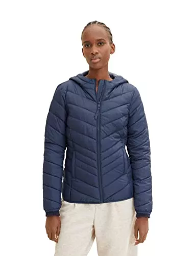 TOM TAILOR Denim Jacken TOM TAILOR Denim Damen Lightweight Steppjacke mit Kapuze