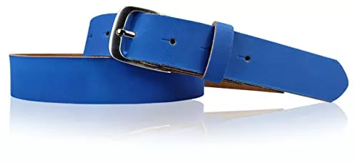 FRONHOFER Gürtel FRONHOFER schmaler Damengürtel 3 cm mit schöner silbern glänzender Schnalle, Jeansgürtel, 18723