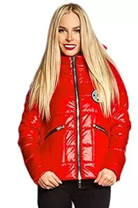 Selente Jacken Selente #Fashionista Damen Jacke als praktische Übergangsjacke/leichte Winterjacke/Kurze Steppjacke in modischem Design ideal für Frühling und Herbst