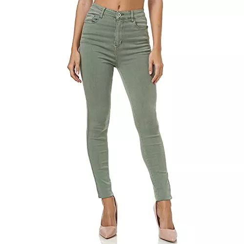 Glamexx24 Jeans Glamexx24 Damen Skinny Fit Jeans High-Waist Strecht Hose