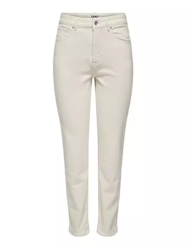 ONLY Jeans ONLY Female Straight Fit Jeans ONLEmily Stretch HW Ankle