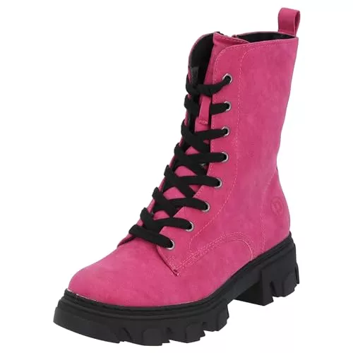 Palado Stiefel Palado Boots Damen Lefkada - Stiefeletten für Frauen - bequeme Winterschuhe mit Reißverschluss - modische Schnürstiefeletten - Winterstiefel mit Blockabsatz